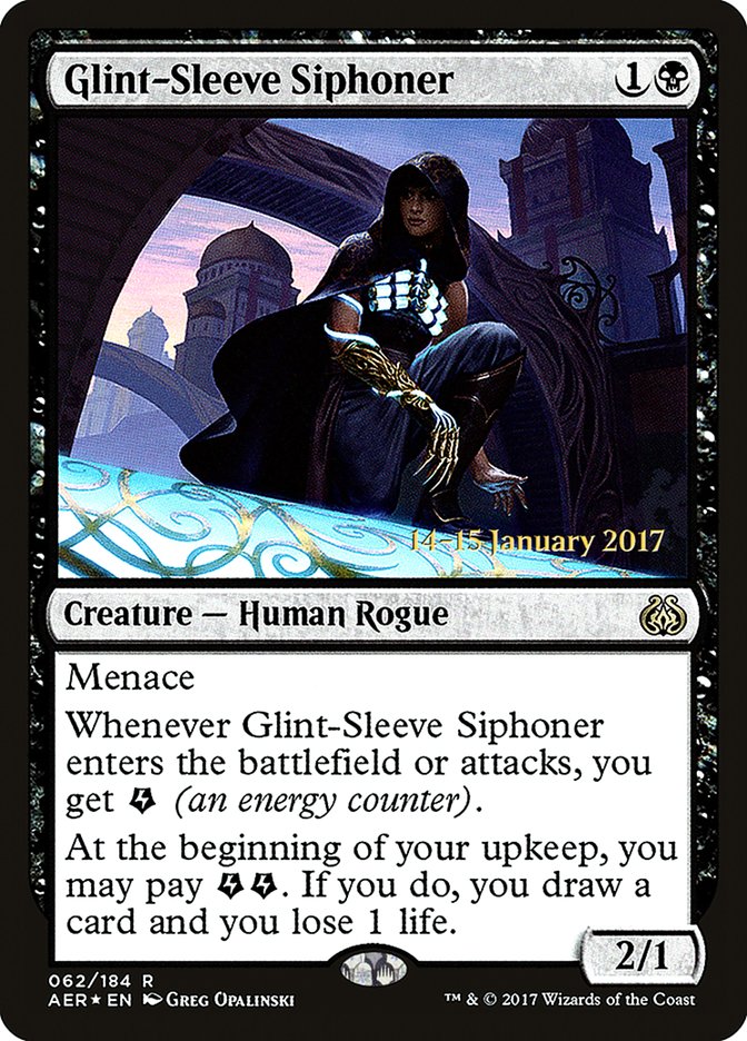 Glint-Sleeve Siphoner  [Aether Revolt Prerelease Promos] | PLUS EV GAMES 