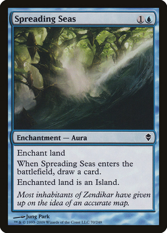 Spreading Seas [Zendikar] | PLUS EV GAMES 