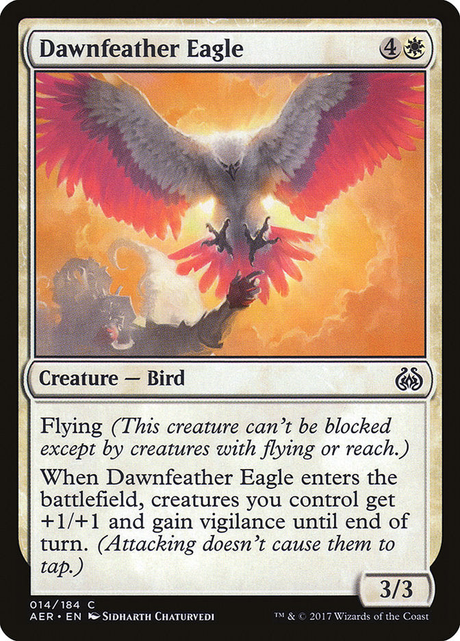 Dawnfeather Eagle (Intro Pack) [Aether Revolt Promos] | PLUS EV GAMES 