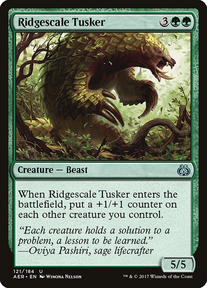 Ridgescale Tusker [Aether Revolt] | PLUS EV GAMES 