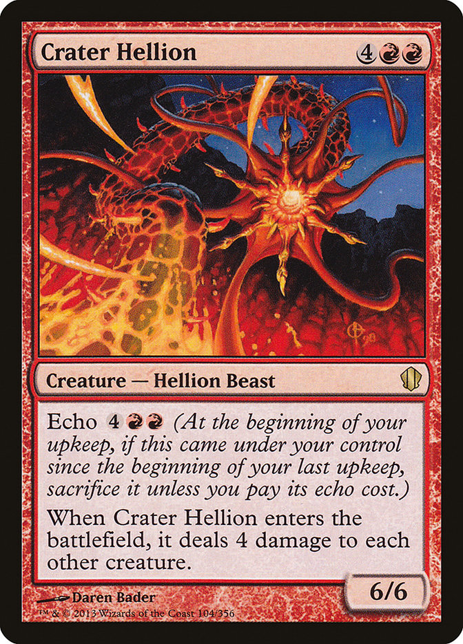 Crater Hellion [Commander 2013] | PLUS EV GAMES 