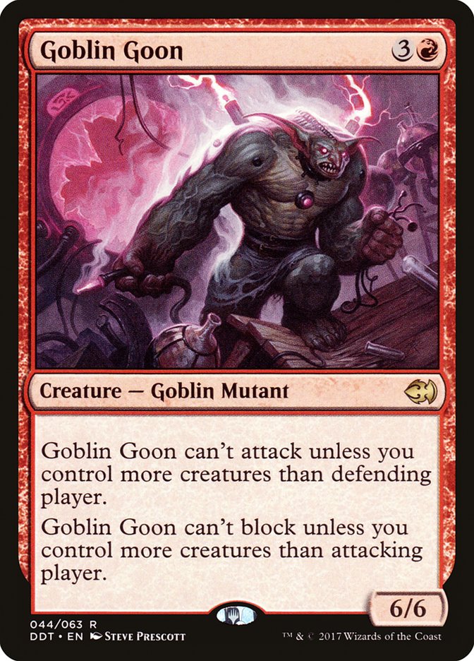 Goblin Goon [Duel Decks: Merfolk vs. Goblins] | PLUS EV GAMES 