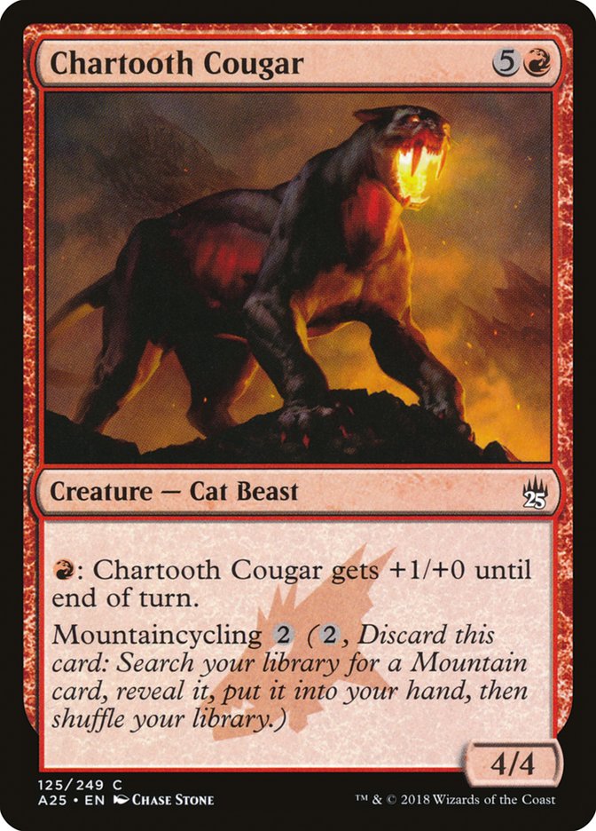 Chartooth Cougar [Masters 25] | PLUS EV GAMES 