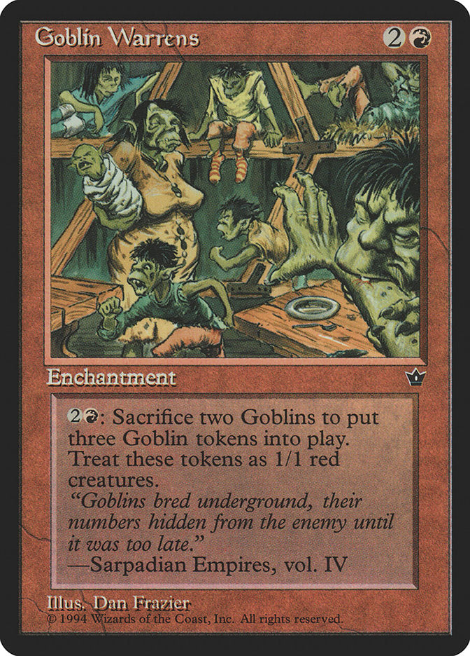 Goblin Warrens [Fallen Empires] | PLUS EV GAMES 