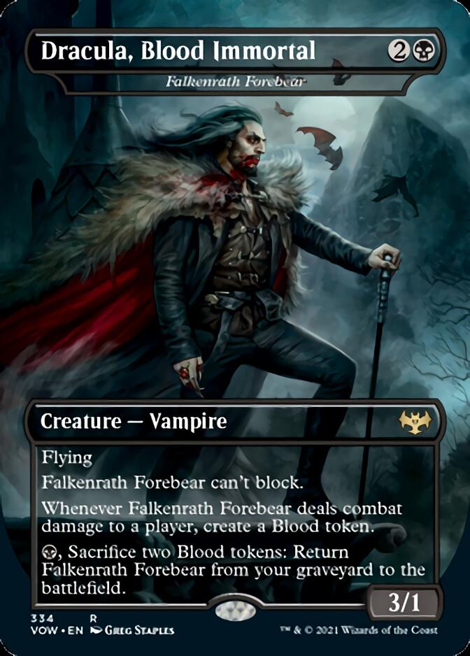 Falkenrath Forebear - Dracula, Blood Immortal [Innistrad: Crimson Vow] | PLUS EV GAMES 