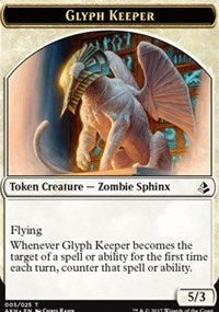 Glyph Keeper // Warrior Token [Amonkhet Tokens] | PLUS EV GAMES 