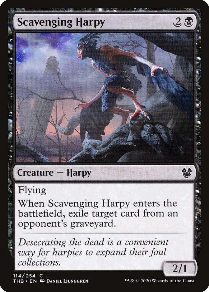 Scavenging Harpy [Theros Beyond Death] | PLUS EV GAMES 