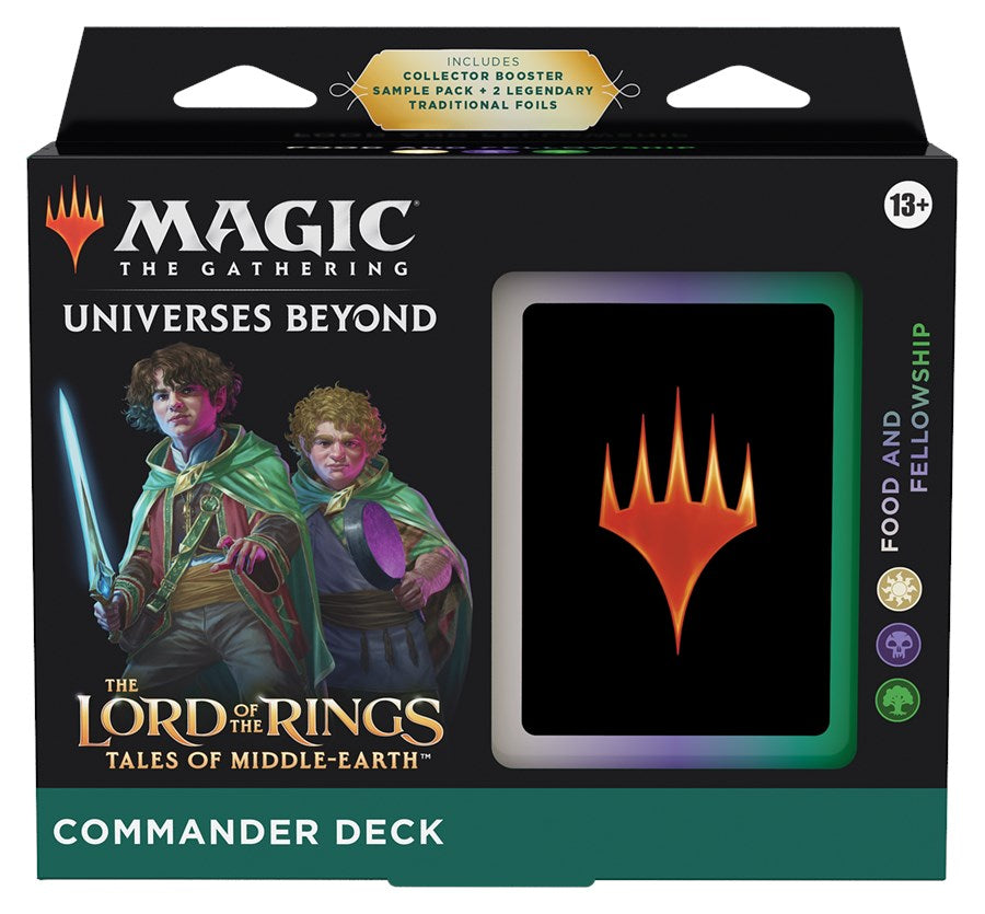 The Lord of the Rings: Tales of Middle-earth - Commander Deck (Food and Fellowship) | PLUS EV GAMES 