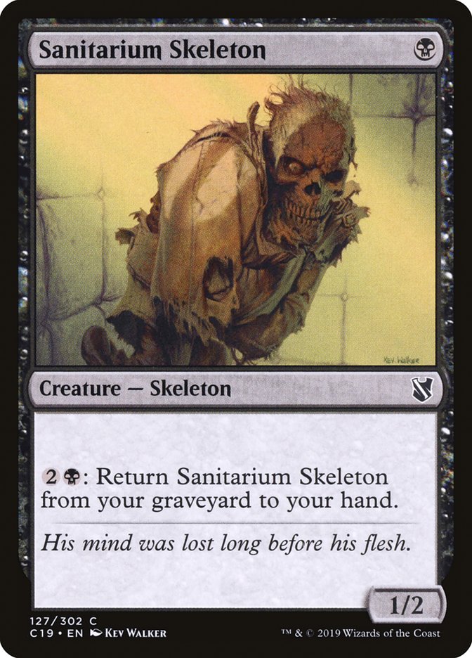 Sanitarium Skeleton [Commander 2019] | PLUS EV GAMES 