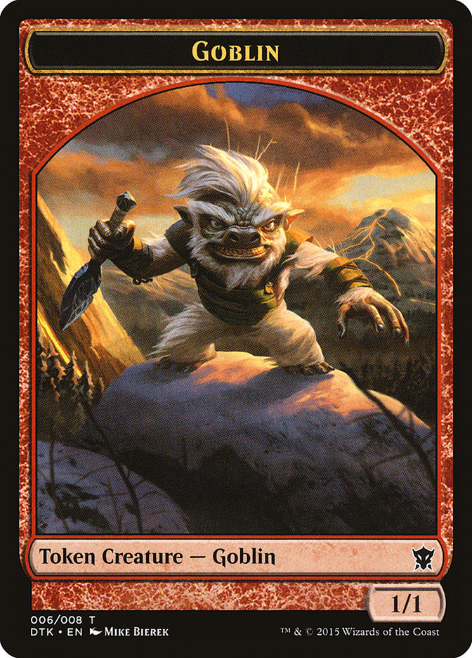 Goblin [Dragons of Tarkir Tokens] | PLUS EV GAMES 