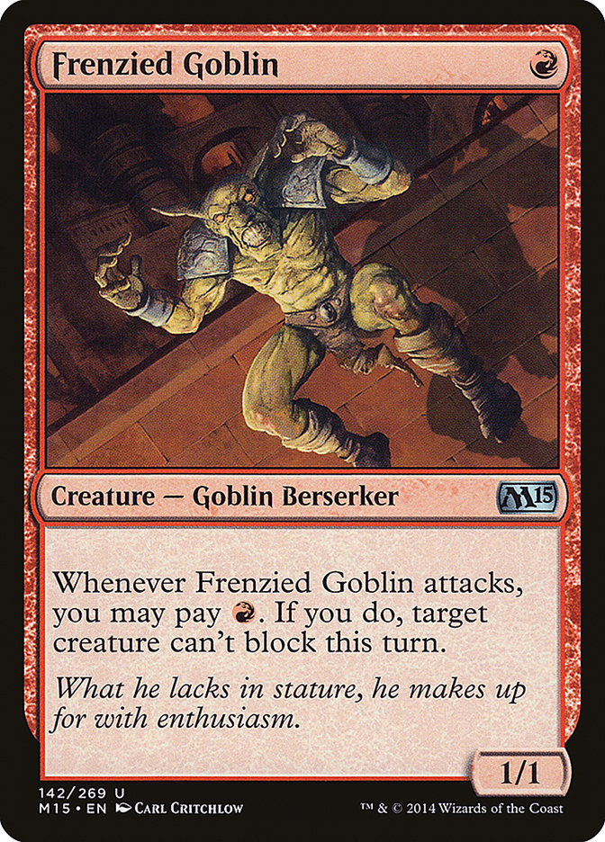 Frenzied Goblin [Magic 2015] | PLUS EV GAMES 