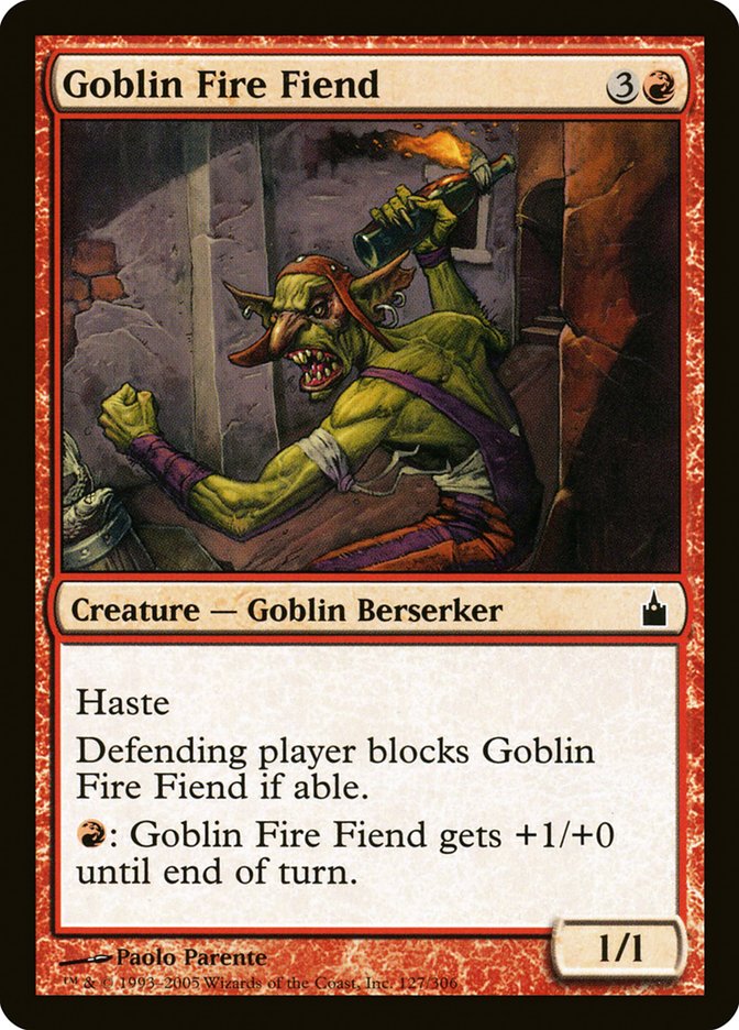 Goblin Fire Fiend [Ravnica: City of Guilds] | PLUS EV GAMES 