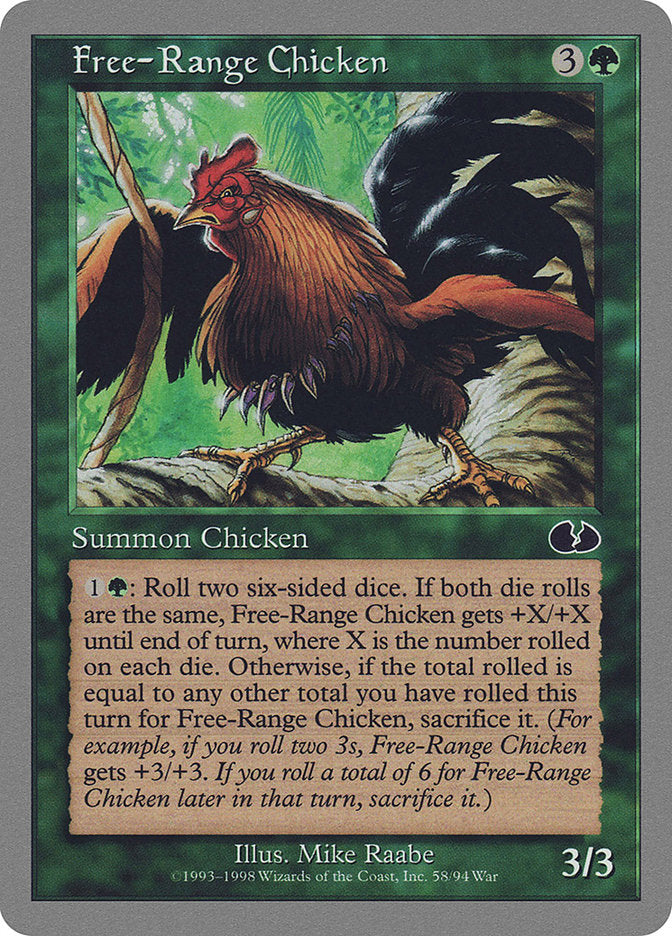Free-Range Chicken [Unglued] | PLUS EV GAMES 
