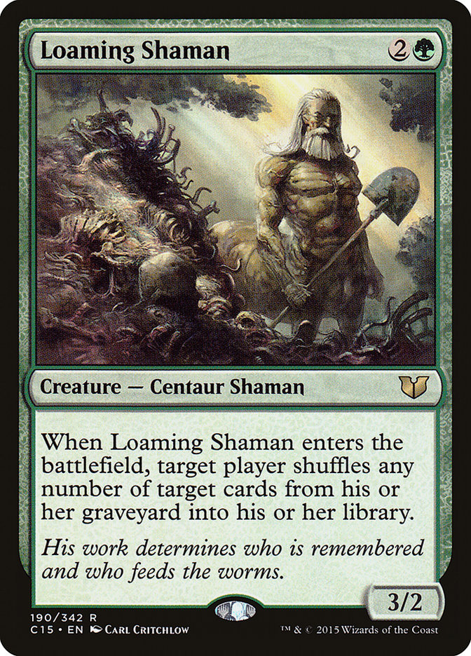 Loaming Shaman [Commander 2015] | PLUS EV GAMES 