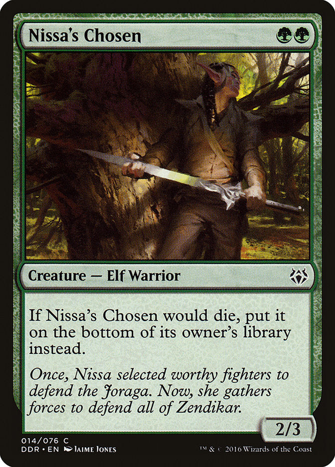 Nissa's Chosen [Duel Decks: Nissa vs. Ob Nixilis] | PLUS EV GAMES 