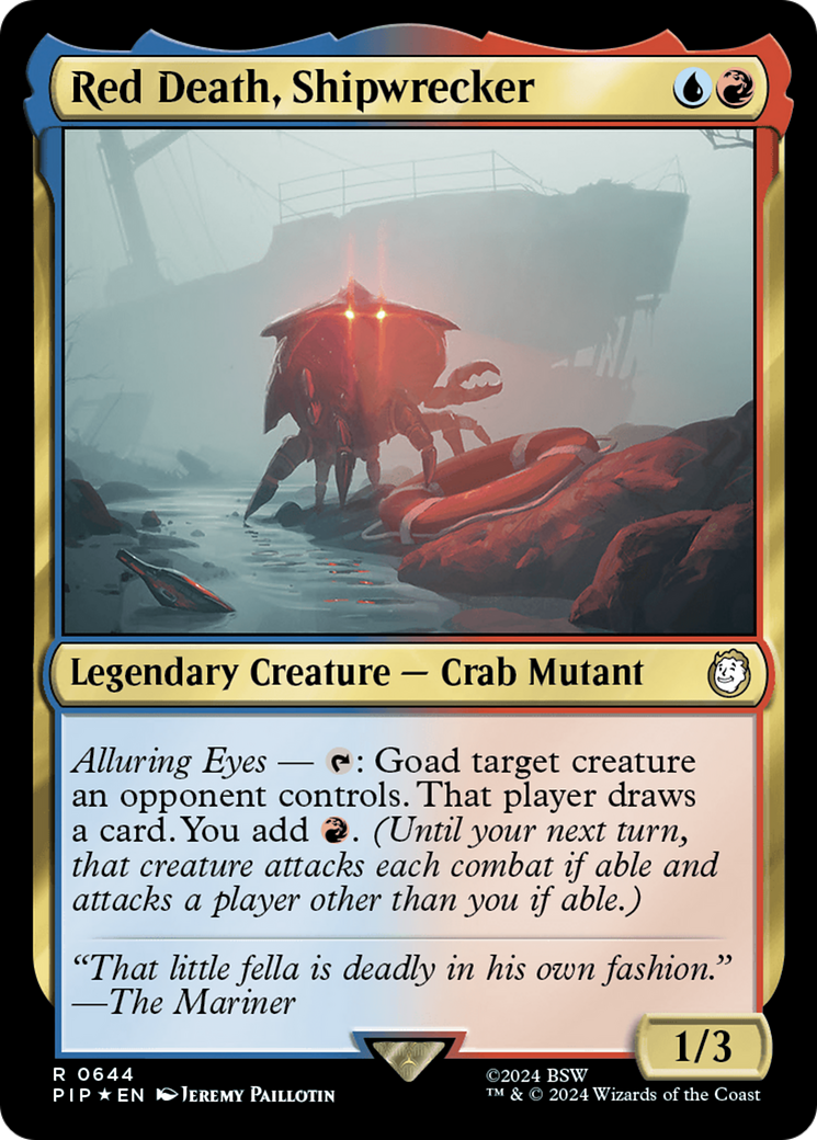 Red Death, Shipwrecker (Surge Foil) [Fallout] | PLUS EV GAMES 