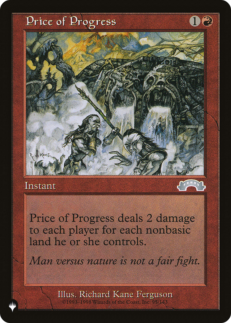 Price of Progress (EXO) [The List Reprints] | PLUS EV GAMES 