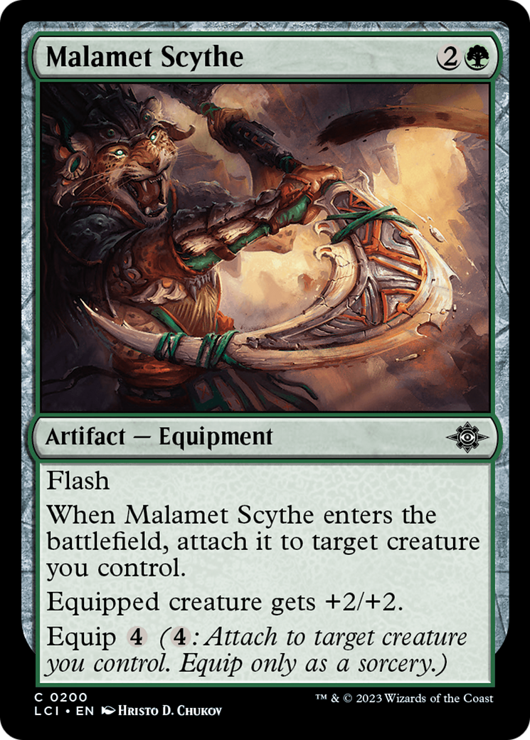 Malamet Scythe [The Lost Caverns of Ixalan] | PLUS EV GAMES 