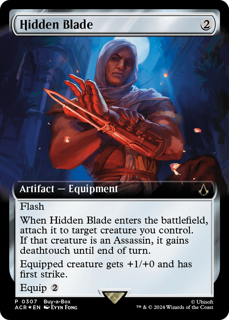 Hidden Blade (Extended Art) [Assassin's Creed Promos] | PLUS EV GAMES 