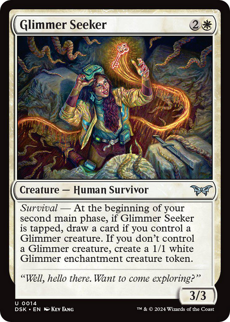 Glimmer Seeker [Duskmourn: House of Horror] | PLUS EV GAMES 