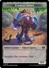 Eldrazi Spawn // Construct (0042) Double-Sided Token [Commander Masters Tokens] | PLUS EV GAMES 