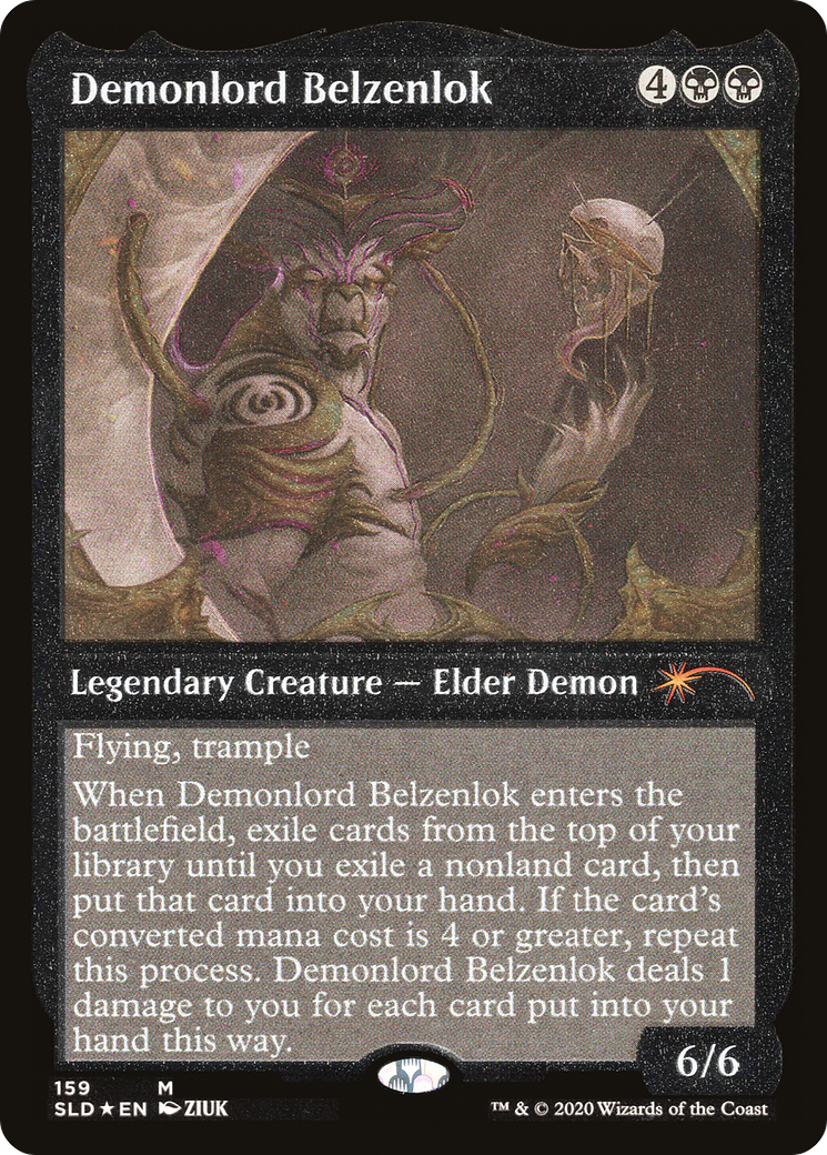 Demonlord Belzenlok (Foil Etched) [Secret Lair Drop Series] | PLUS EV GAMES 