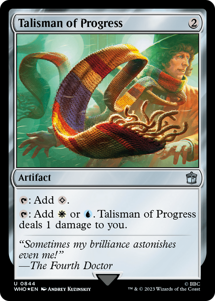 Talisman of Progress (Surge Foil) [Doctor Who] | PLUS EV GAMES 