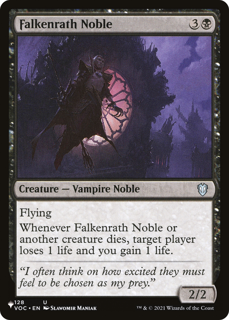 Falkenrath Noble [The List Reprints] | PLUS EV GAMES 