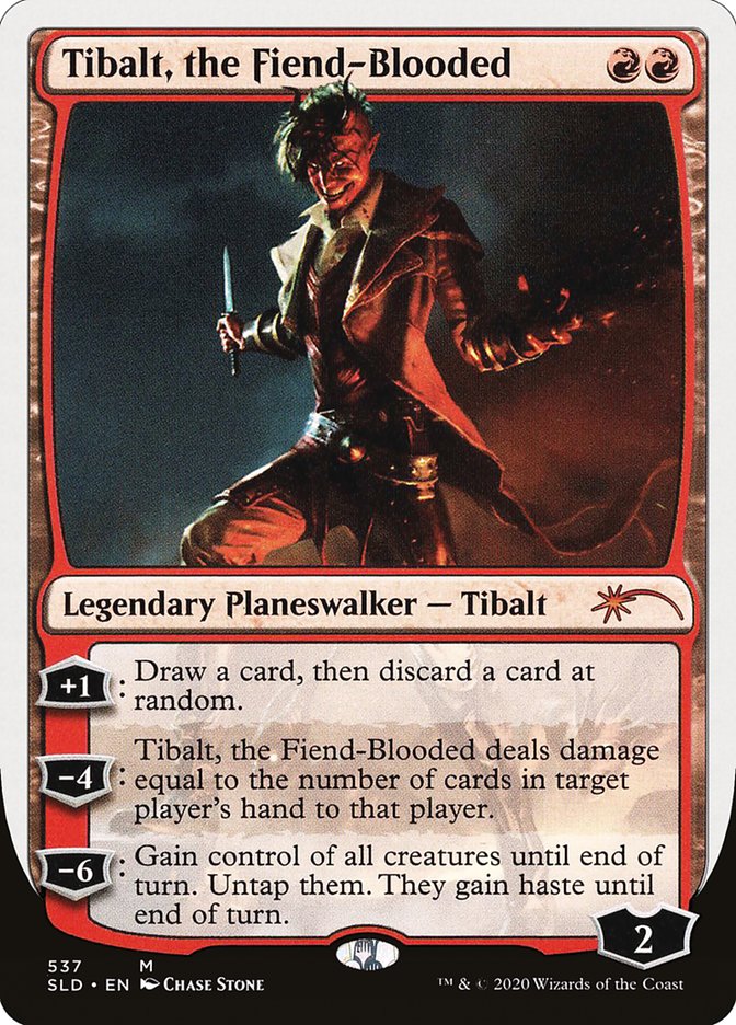 Tibalt, the Fiend-Blooded [Secret Lair Drop Promos] | PLUS EV GAMES 