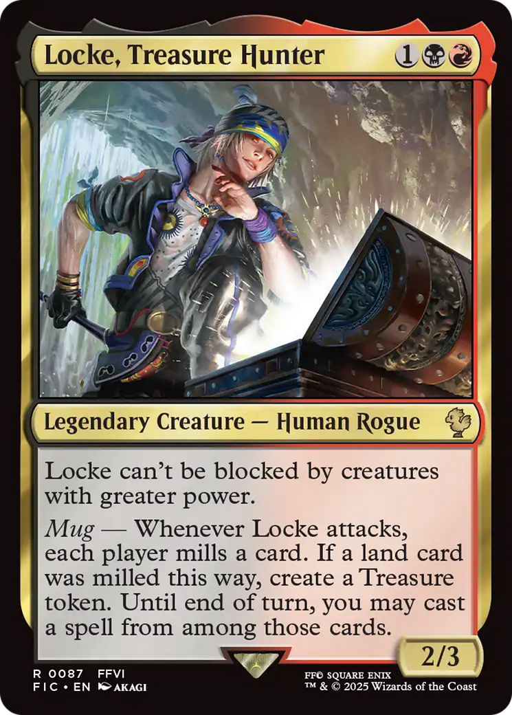 Locke, Treasure Hunter [FINAL FANTASY Commander] | PLUS EV GAMES 