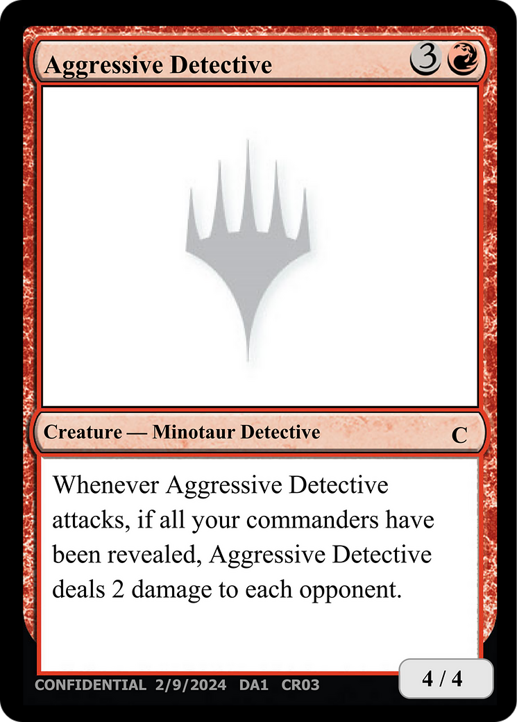Aggressive Detective [Unknown Event] | PLUS EV GAMES 