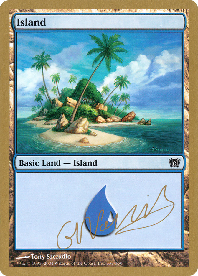 Island (gn337) (Gabriel Nassif) [World Championship Decks 2004] | PLUS EV GAMES 