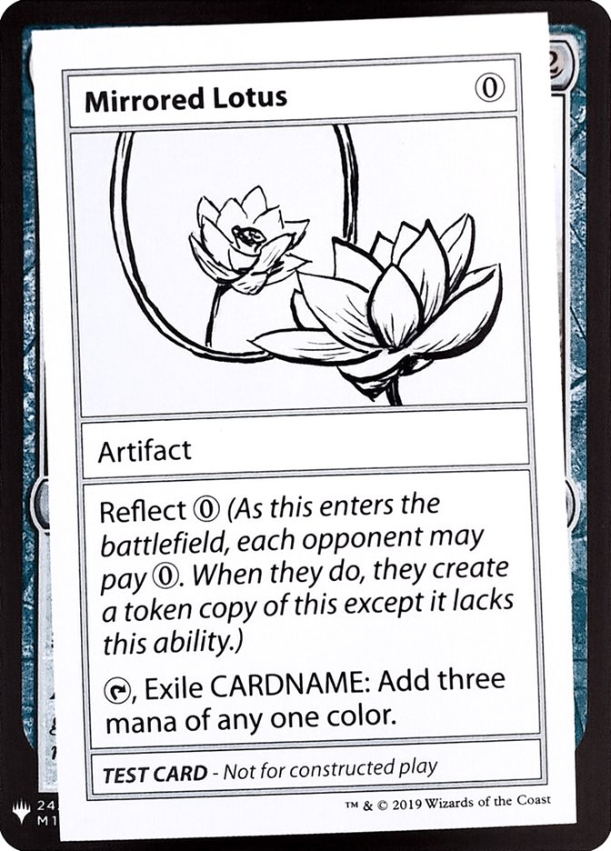 Mirrored Lotus [Mystery Booster Playtest Cards] | PLUS EV GAMES 