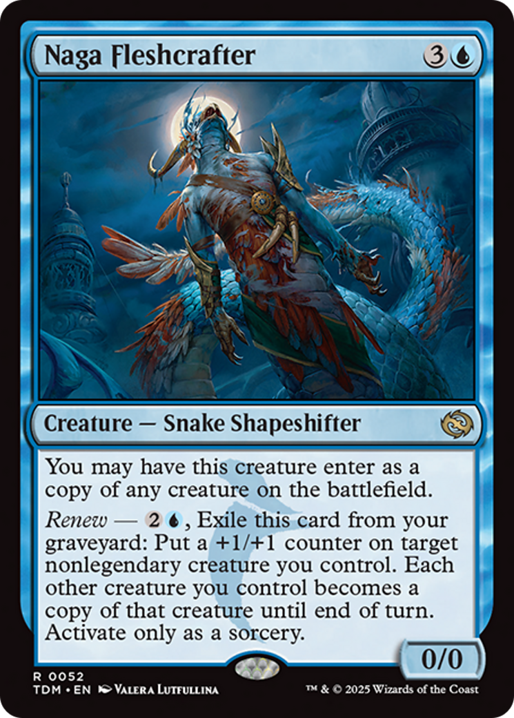 Naga Fleshcrafter [Tarkir: Dragonstorm] | PLUS EV GAMES 