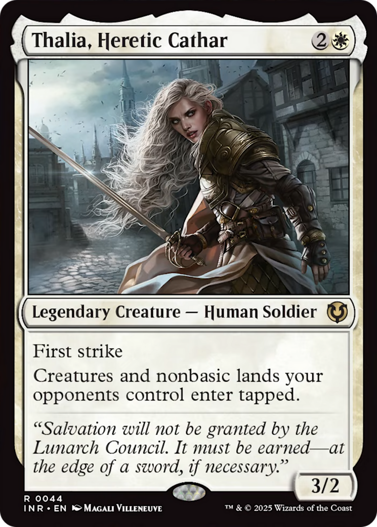 Thalia, Heretic Cathar [Innistrad Remastered] | PLUS EV GAMES 