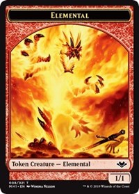 Elemental (008) // Squirrel (015) Double-Sided Token [Modern Horizons Tokens] | PLUS EV GAMES 