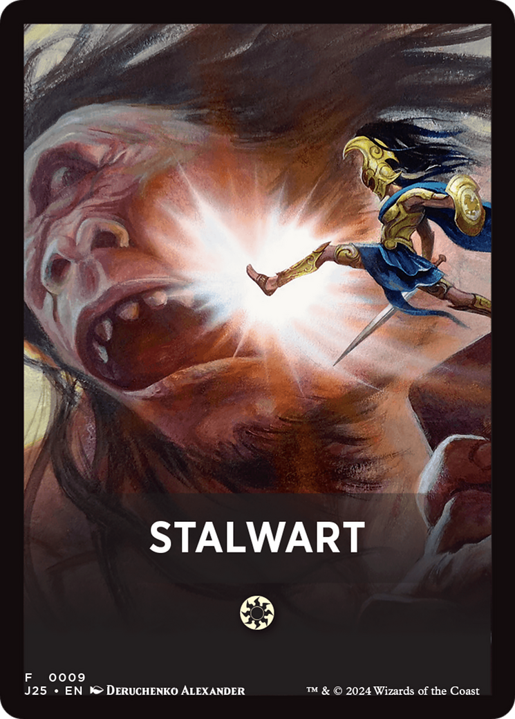 Stalwart Theme Card [Foundations Jumpstart Front Cards] | PLUS EV GAMES 