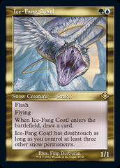 Ice-Fang Coatl (Retro Foil Etched) [Modern Horizons] | PLUS EV GAMES 