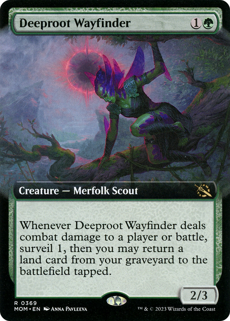 Deeproot Wayfinder (Extended Art) [March of the Machine] | PLUS EV GAMES 