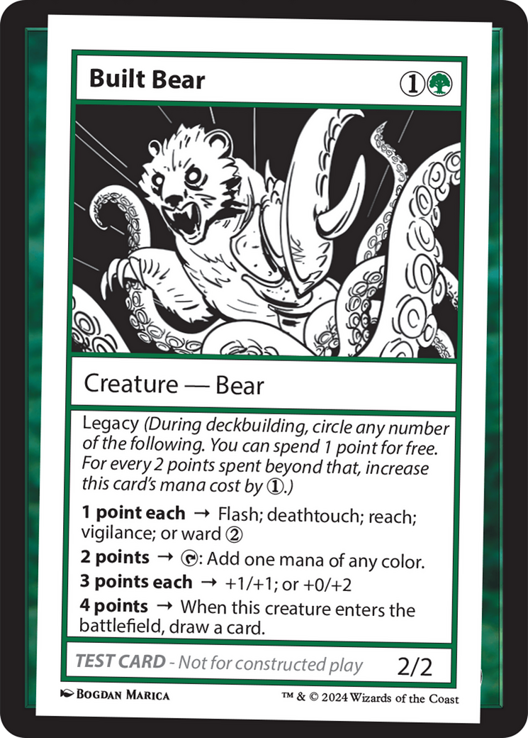 Built Bear [Mystery Booster 2 Playtest Cards] | PLUS EV GAMES 