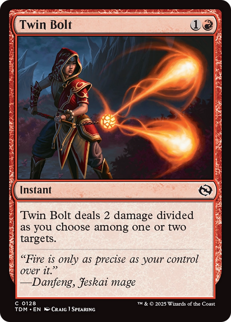Twin Bolt [Tarkir: Dragonstorm] | PLUS EV GAMES 
