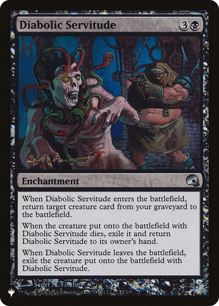 Diabolic Servitude [The List Reprints] | PLUS EV GAMES 