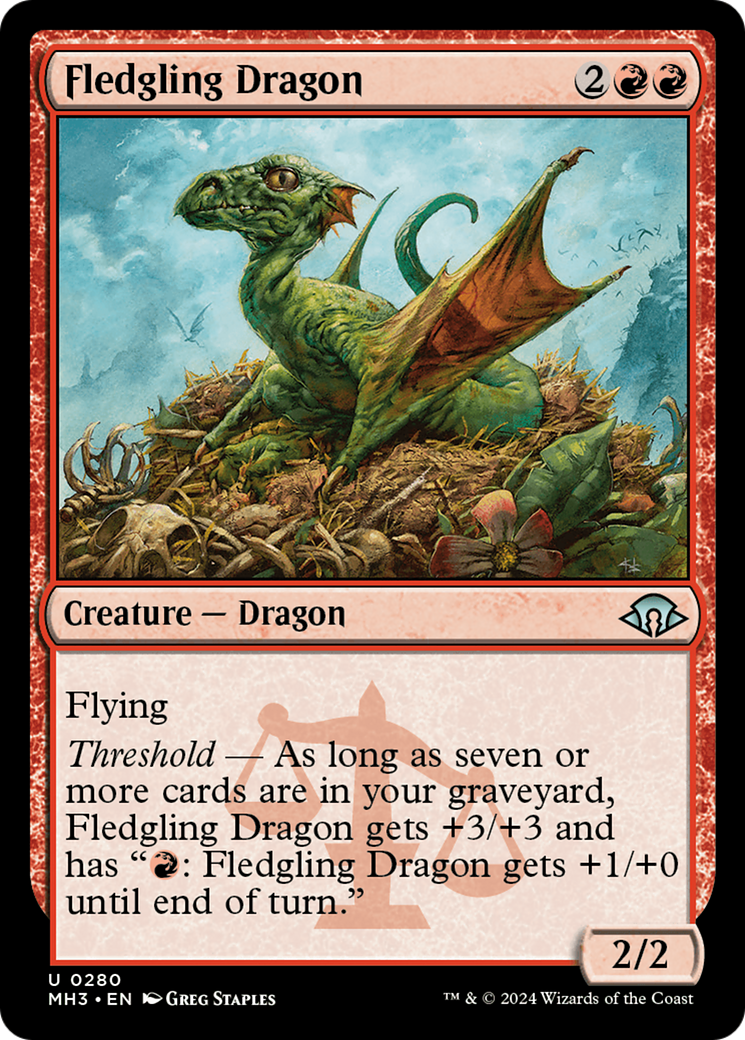 Fledgling Dragon [Modern Horizons 3] | PLUS EV GAMES 