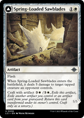 Spring-Loaded Sawblades // Bladewheel Chariot [The Lost Caverns of Ixalan] | PLUS EV GAMES 