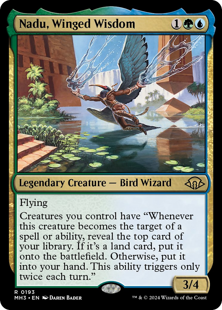 Nadu, Winged Wisdom [Modern Horizons 3] | PLUS EV GAMES 