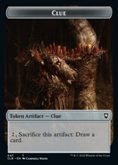 Shapeshifter (022) // Clue Double-Sided Token [Commander Legends: Battle for Baldur's Gate Tokens] | PLUS EV GAMES 