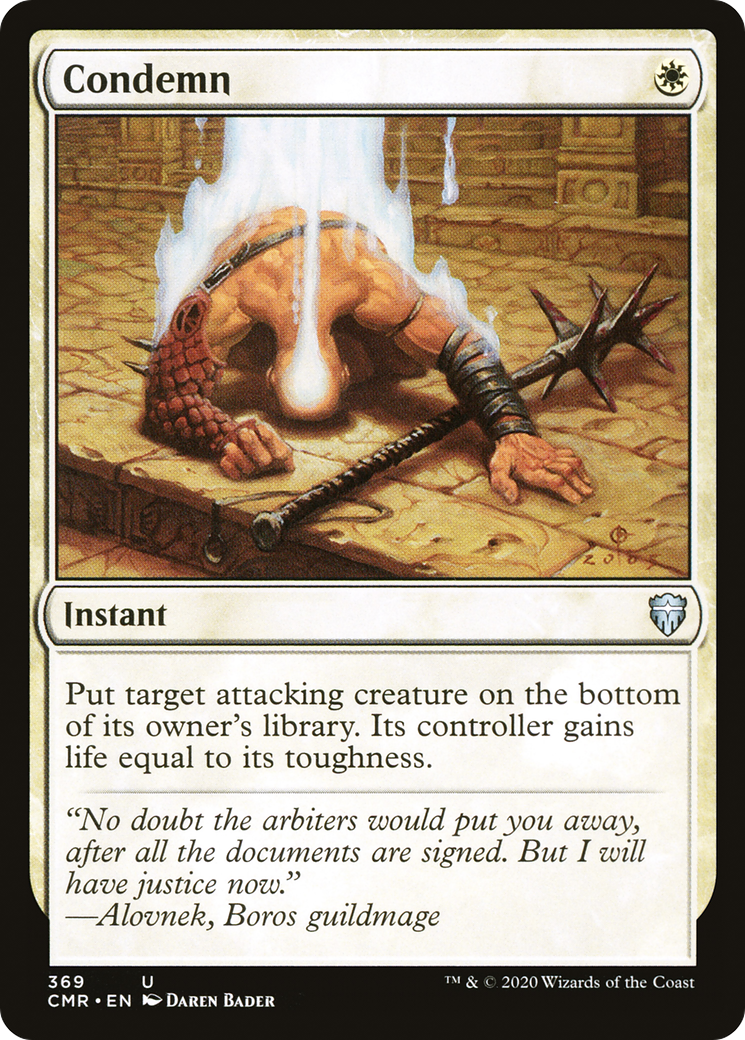 Condemn [Commander Legends Commander Deck]