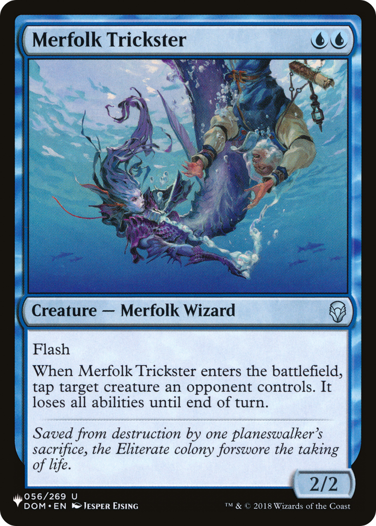 Merfolk Trickster [The List Reprints] | PLUS EV GAMES 