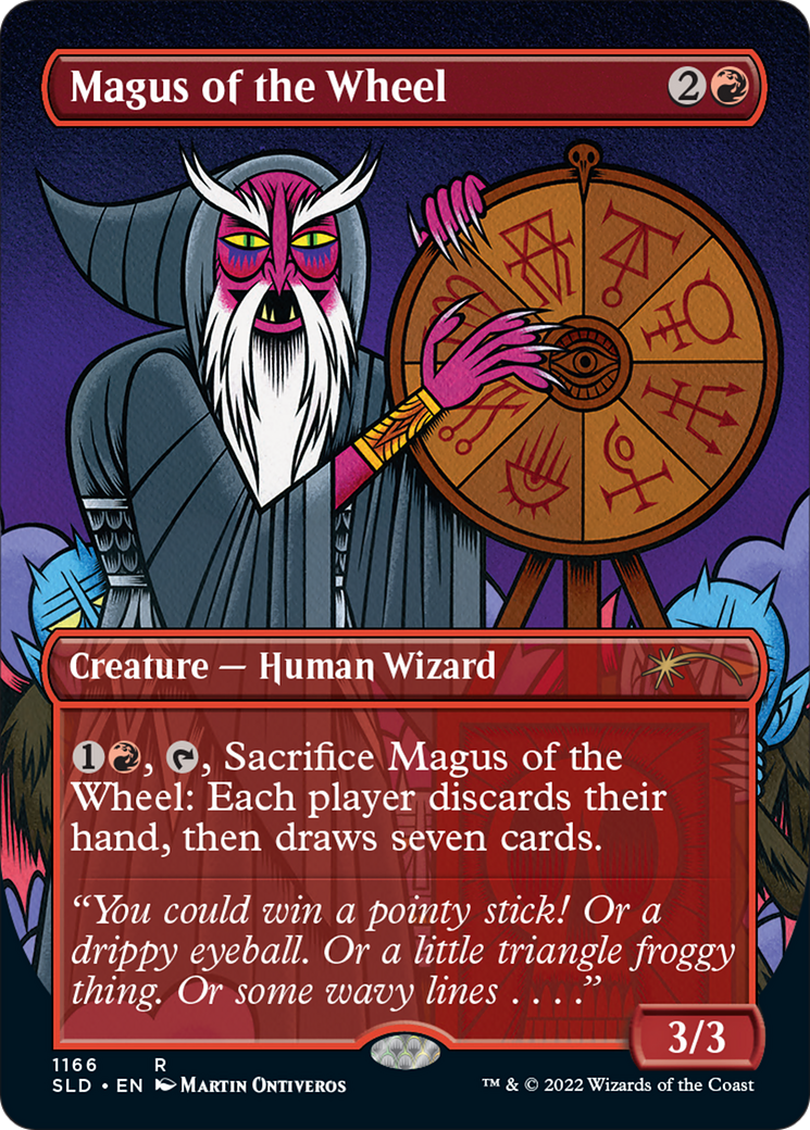 Magus of the Wheel (Borderless) [Secret Lair Drop Series] | PLUS EV GAMES 