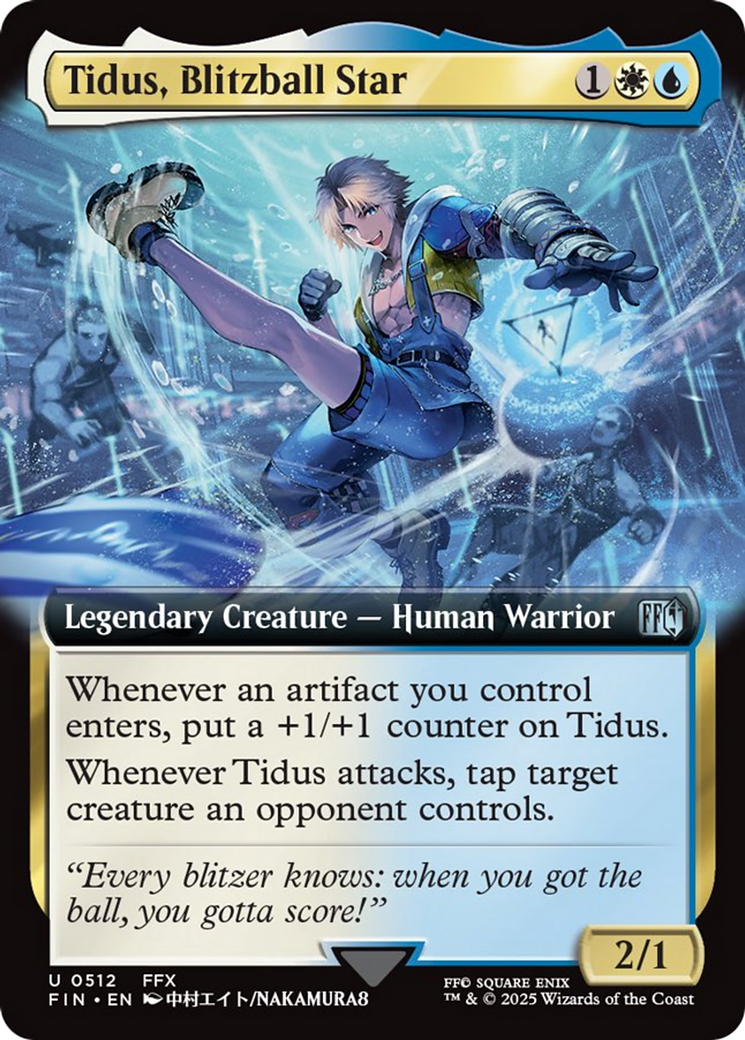 Tidus, Blitzball Star (Extended Art) [FINAL FANTASY] | PLUS EV GAMES 